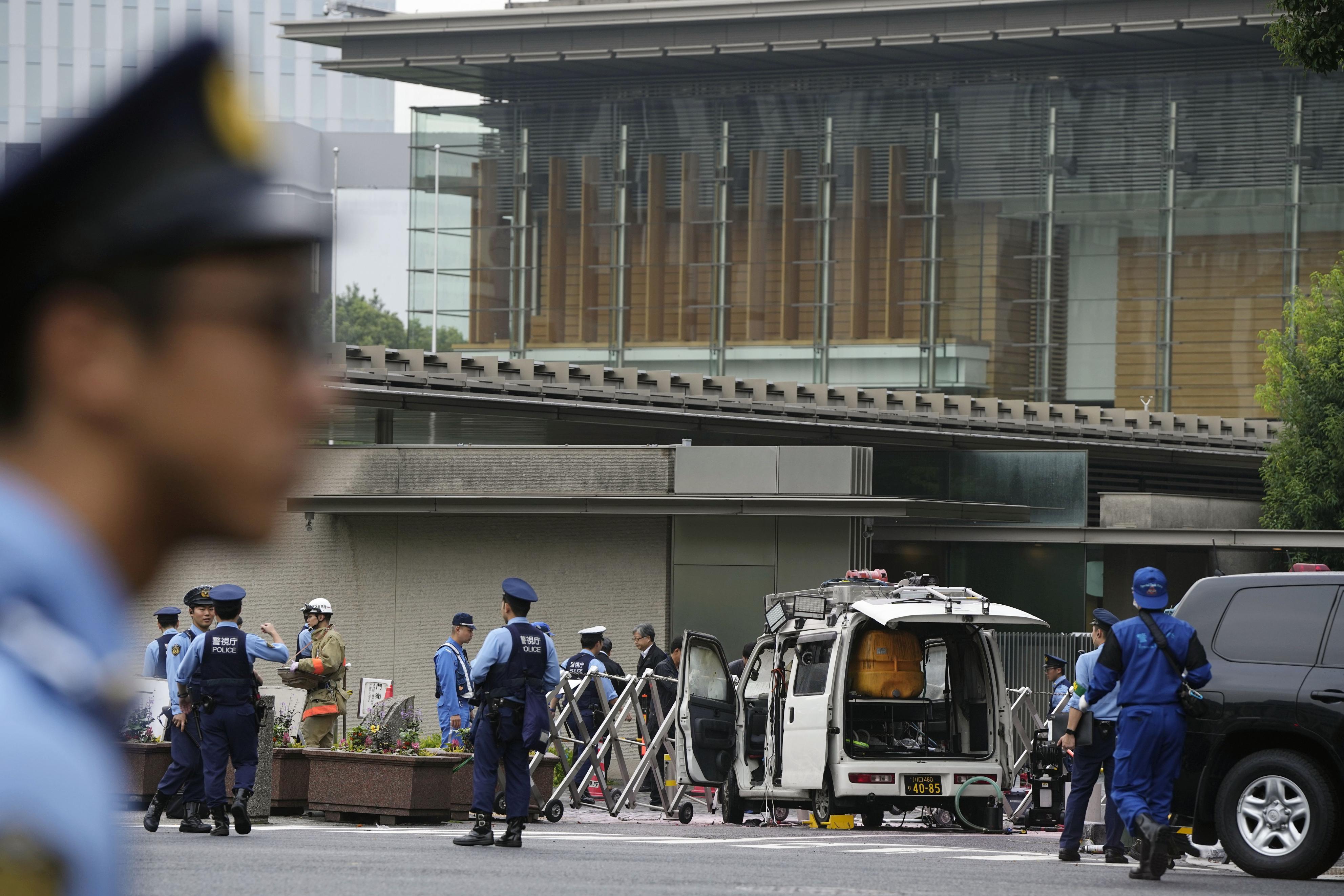 日首相官邸被冲撞细节：作案者曾反对核电站重启