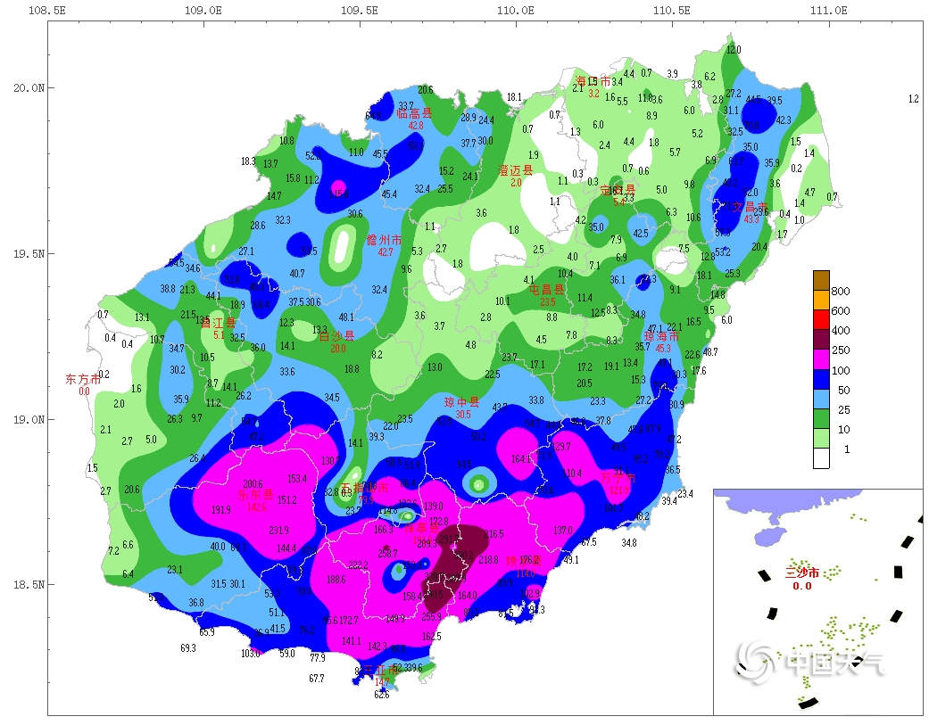 局地特大暴雨！海南今夜起将有强降水，最新预报→_夜间_海面_阵风