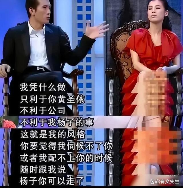 大V：黄圣依杨子把婚姻做成生意 综艺里的真真假假