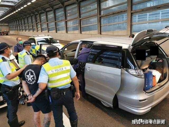 警方湾仔红隧口设路障 私家车男司机涉嫌酒驾药驾等被捕